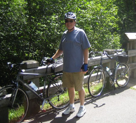 Ken at Farmington River