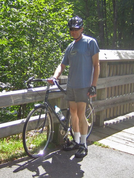 Wes at Farmington River