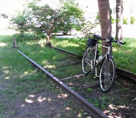 Old Rail on Minuteman Trail